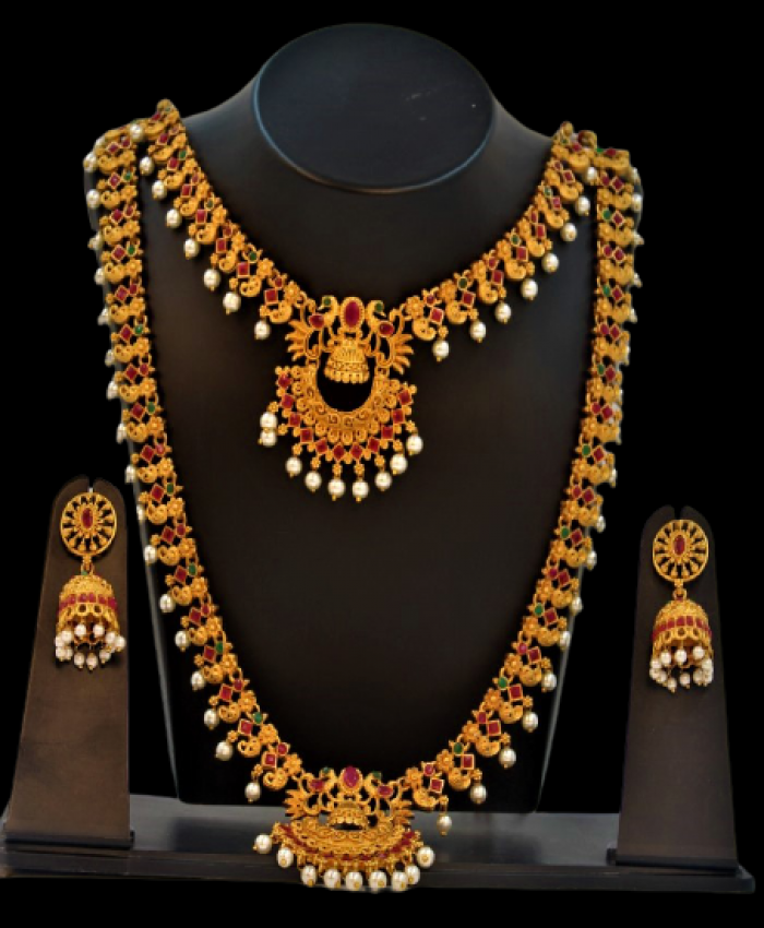  Jumka Locket  Necklace Imitation Jewelry