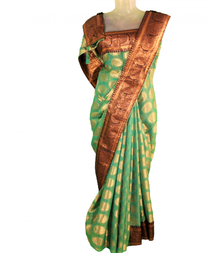 Rich Zari Border Saree