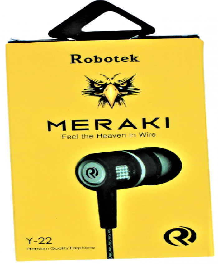 Robotek Ultra Bass Wired Earphone Y22