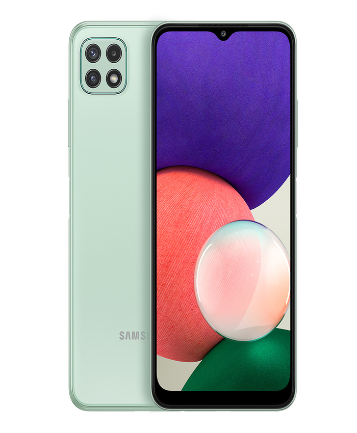 Samsung Galaxy A22 5G 128 GB, 6 GB RAM, Green, Smartphone