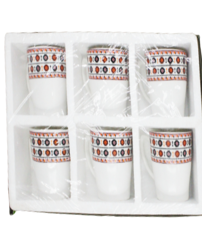 Cups / Tea/ coffee drinking cups / V-Kay Cups, Set Of 6 Cups