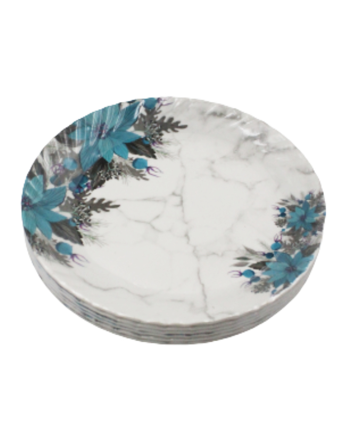 Designer plates / plates / Tableware Plates / Swirl Designer Tableware Plates, Set Of 6 Pieces