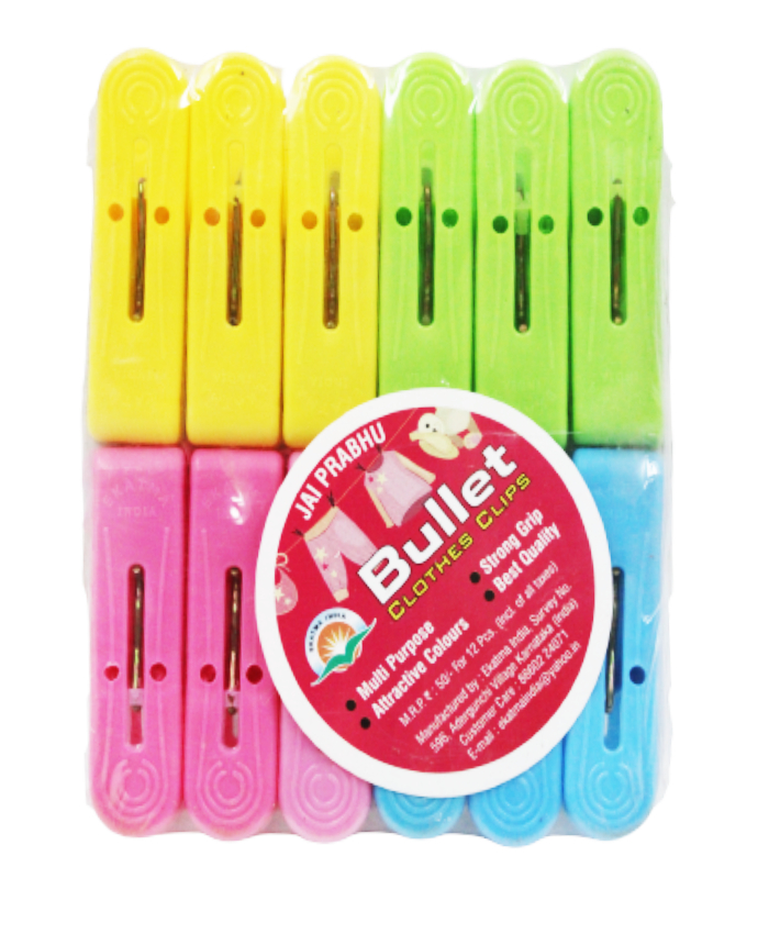Bullet Clothes Clips