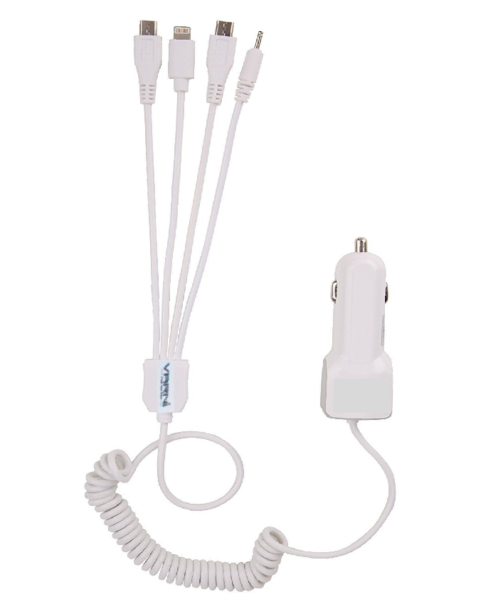 VARNI- C40 4 in 1 Car Charger, 3.4 A
