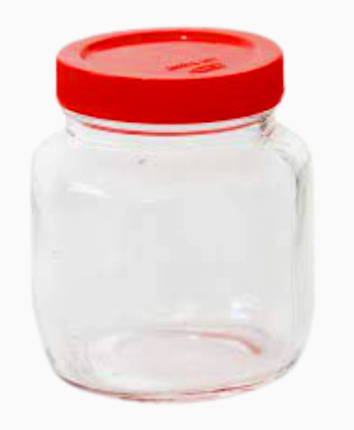 Glass Jar, Set Of 1 Jar