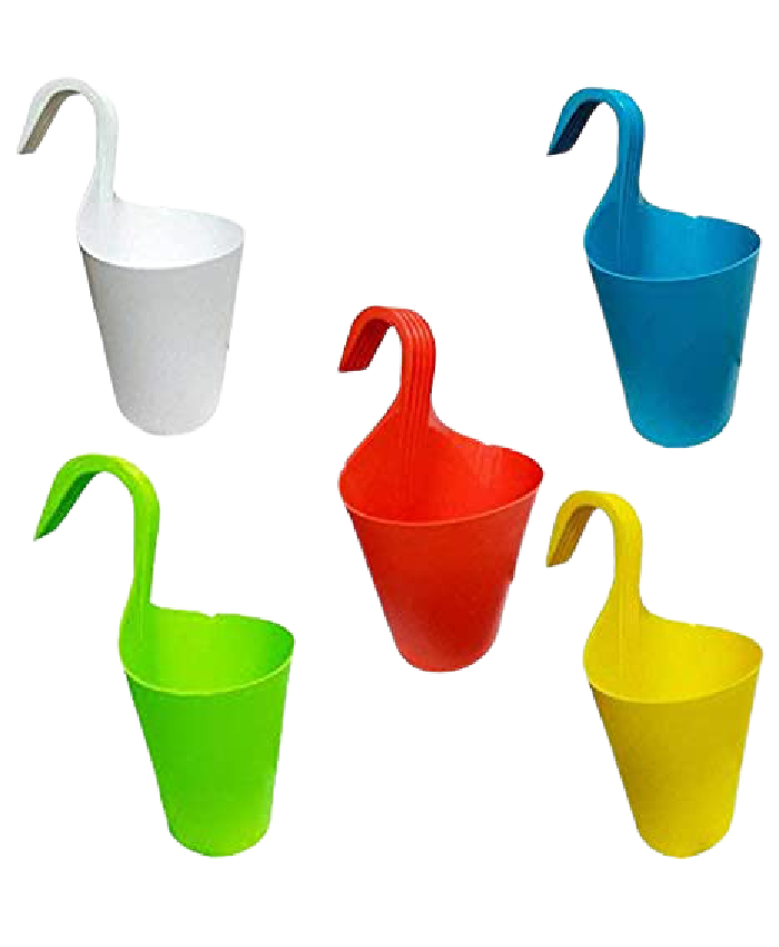 Plastic Flower Hook Pots