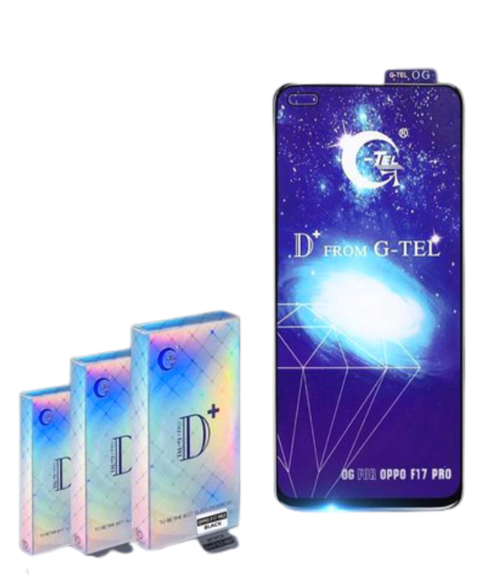 Tempered Screen guard / Tempered glass guard / D+ from G-Tel Premium Tempered Glass for All mobiles
