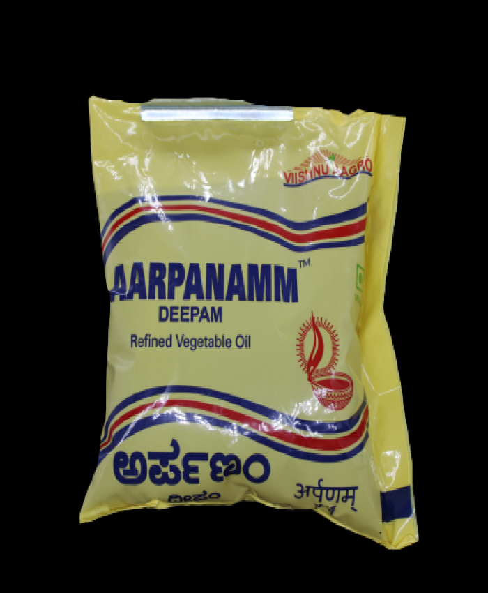Oil, Aarpanamm Deepam Vegitable Refined Oil  1/2 Liters