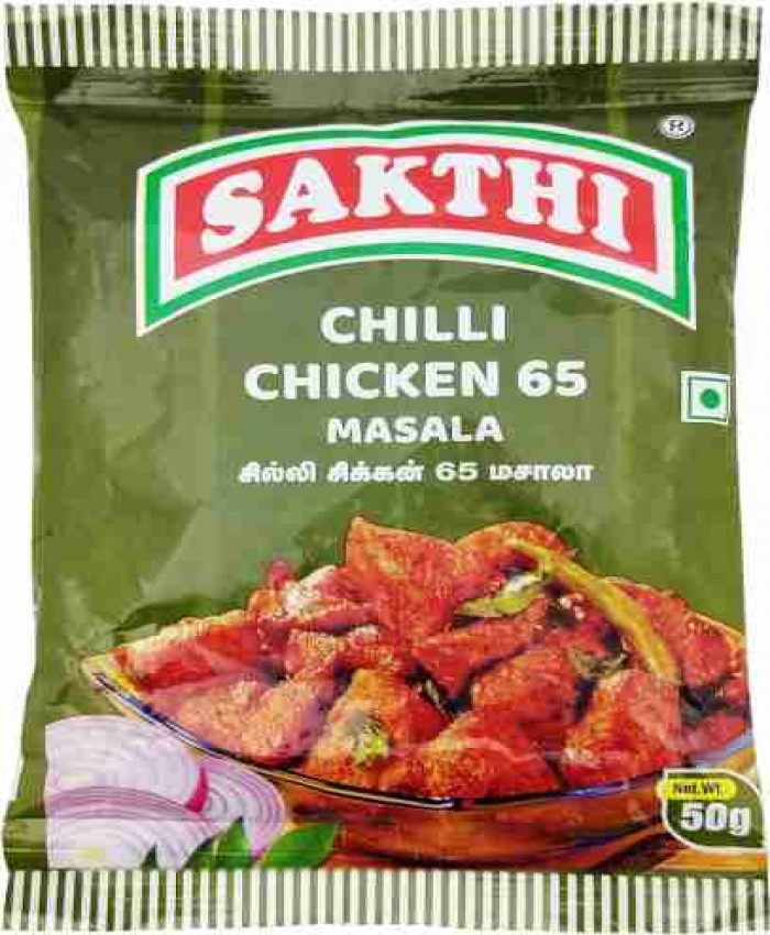 Chicken 65 Masala, Sakthi Chilli Chicken 65 Masala 50 g