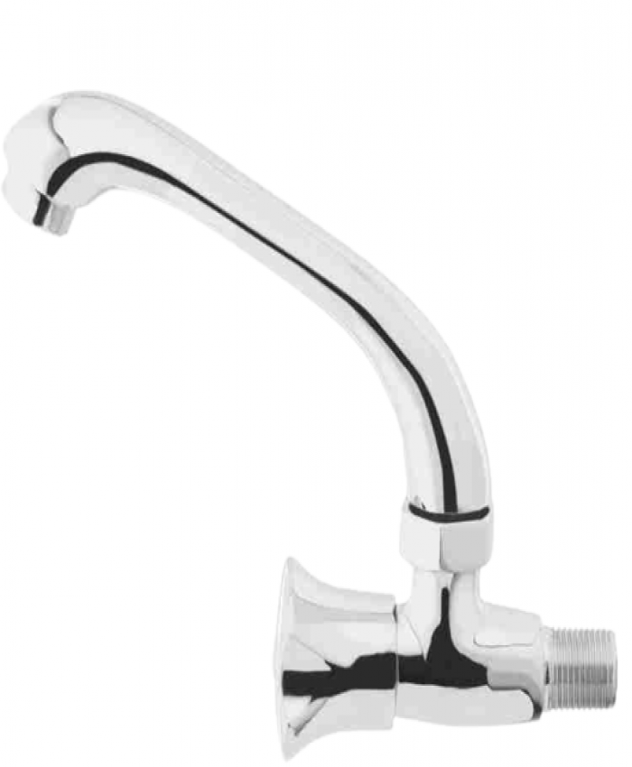 Sink Tap Hindware F920037 Hindware Lyra F920037CP Sink Cock With Regular Spout Wall Mounted Stop Cock Faucet  